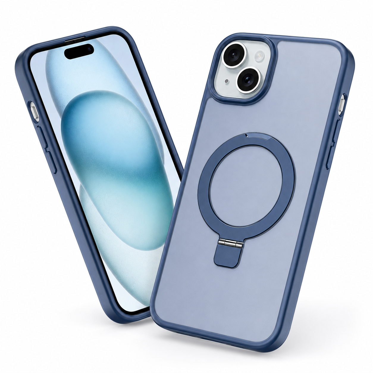 Heavy duty MagSafe stand case for iPhone 14 with camera protection