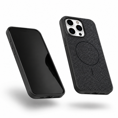 Black stylish protective MagSafe case for Apple iPhone 16 Pro Max