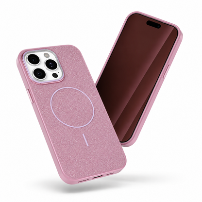 Purple stylish protective MagSafe case for Apple iPhone 16 Pro Max