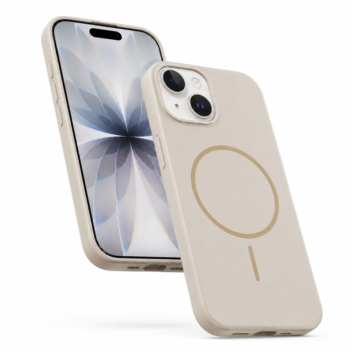 Protective MagSafe case for Apple iPhone 15 soft silicone mobile cover
