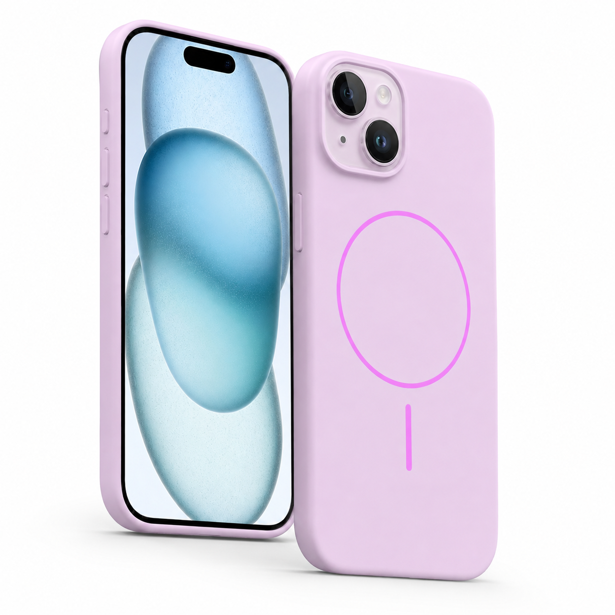 Protective MagSafe case for Apple iPhone 14 soft silicone mobile cover