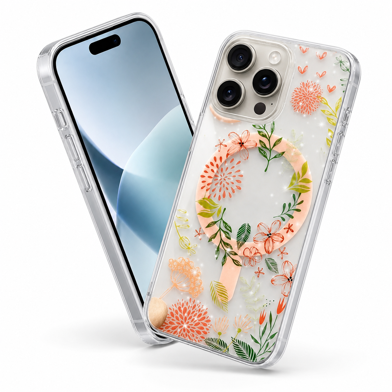 Beautiful Day MagSafe flower phone cover for iPhone 16 Pro Max
