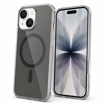 Frosted MagSafe phone case for iPhone 13 with lightweight slim fit and protective camera edges