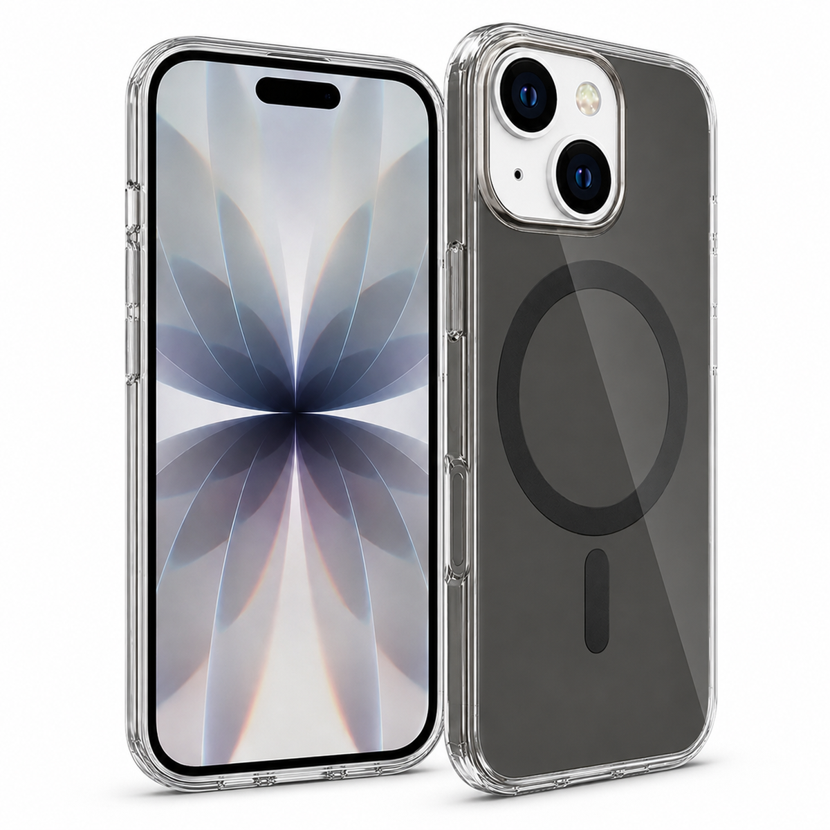 Protective Airloop Frosted MagSafe Case for Apple iPhone 14 with durable scratch-resistant design