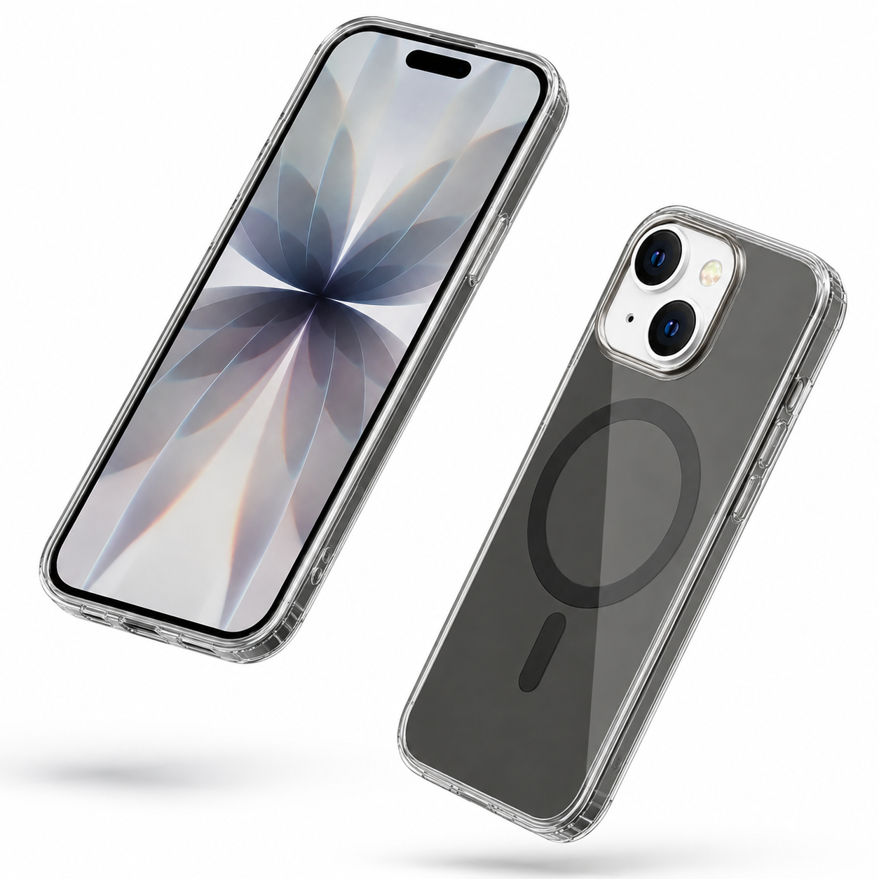 Apple iPhone 13 Airloop Frosted MagSafe Case with shockproof protection and magnetic charging support