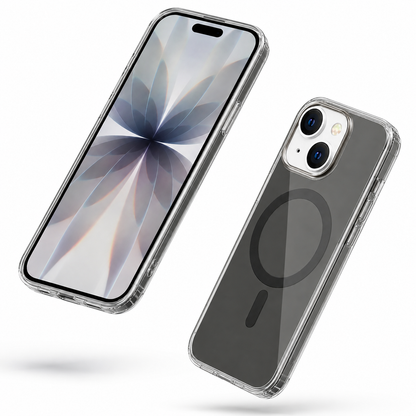 Apple iPhone 13 Airloop Frosted MagSafe Case with shockproof protection and magnetic charging support