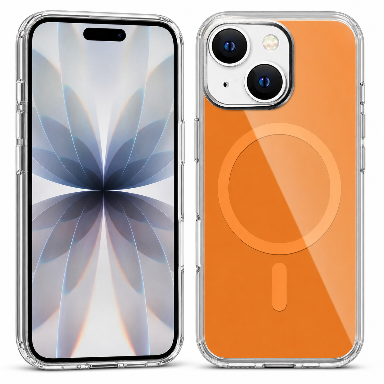 Airloop Frosted MagSafe Case for Apple iPhone 15 - Orange