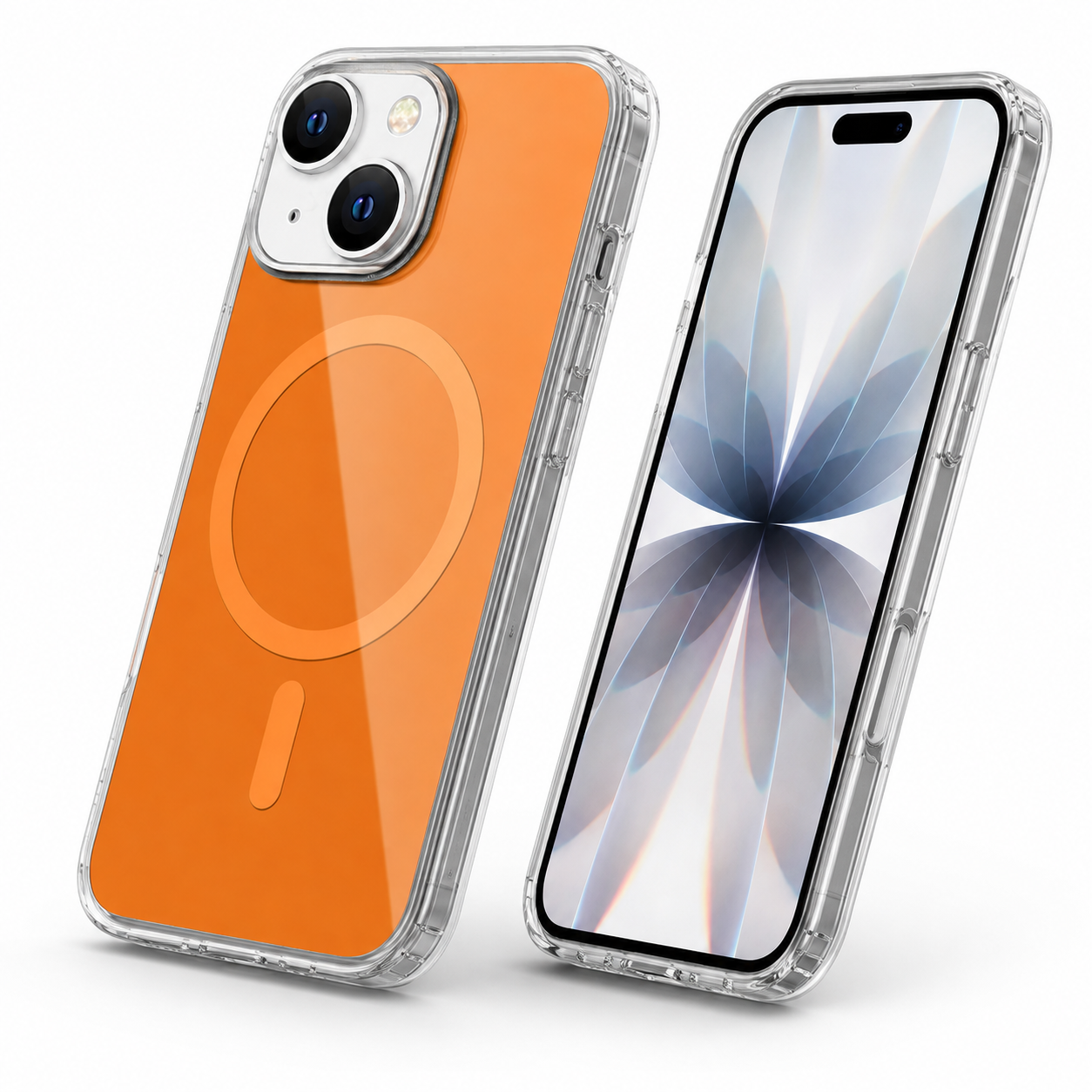 Airloop Frosted MagSafe Case for Apple iPhone 15 - Orange