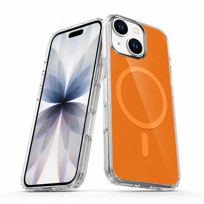 Airloop Frosted MagSafe Case for Apple iPhone 15 - Orange