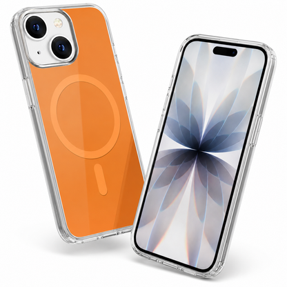 Airloop Frosted MagSafe Case for Apple iPhone 15 - Orange