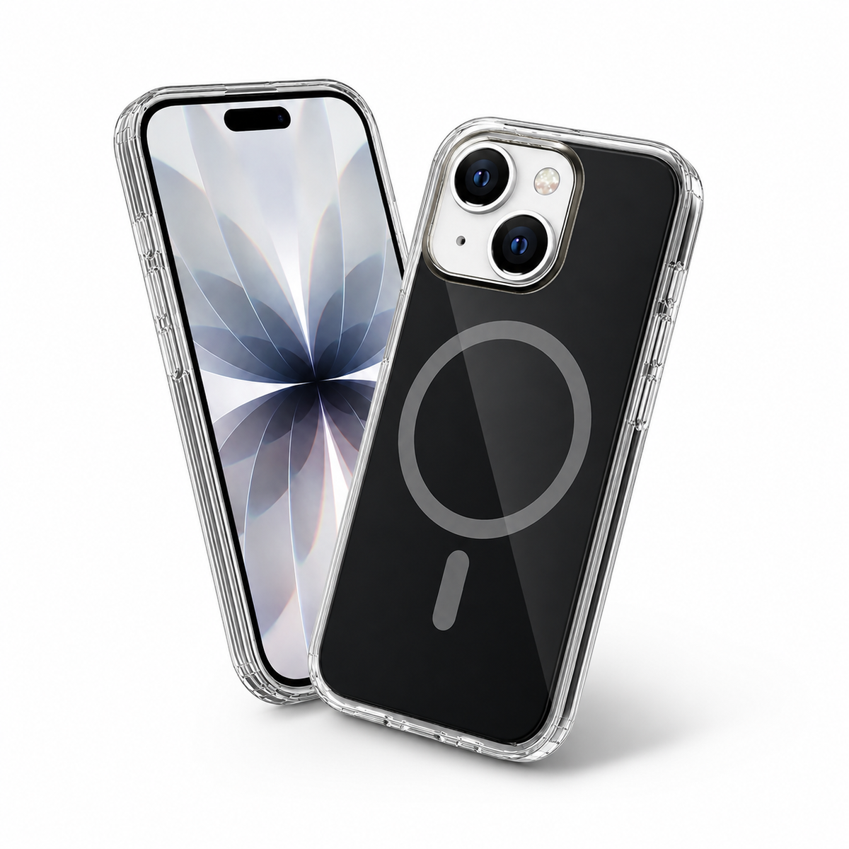 Protective Airloop Frosted MagSafe Case for Apple iPhone 14 with durable scratch-resistant design
