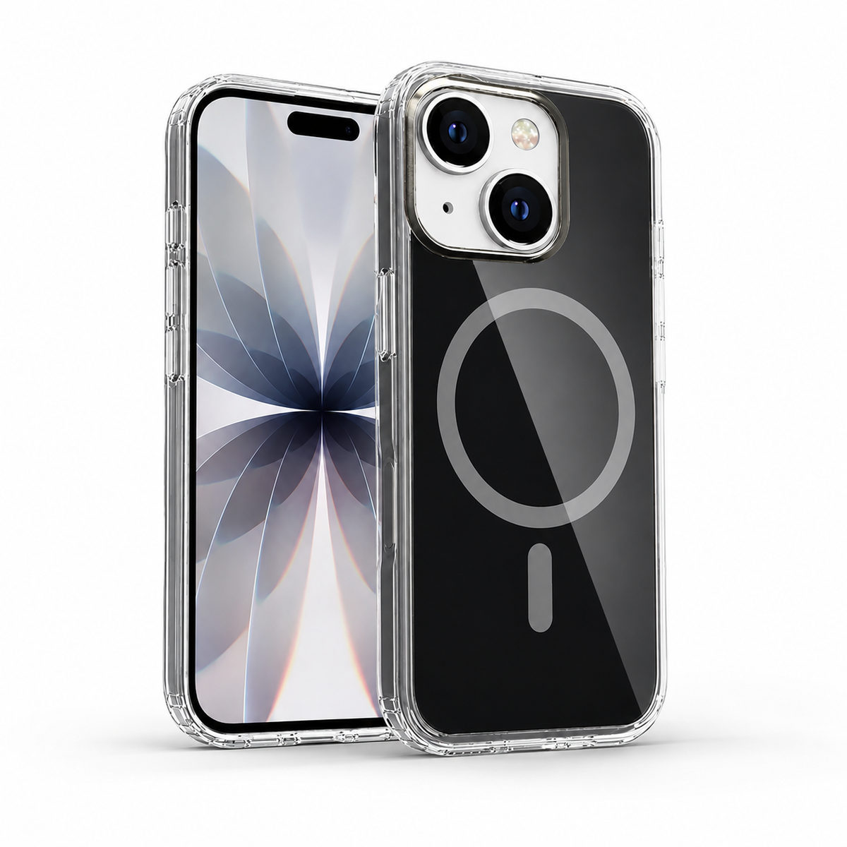 Apple iPhone 13 Airloop Frosted MagSafe Case with shockproof protection and magnetic charging support
