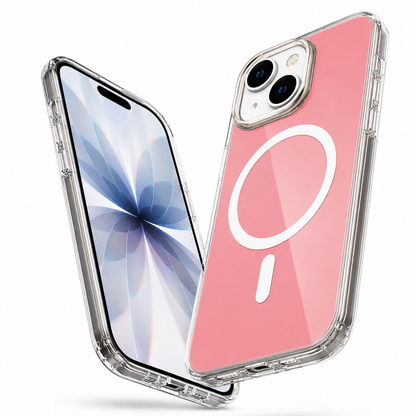 Airloop MagSafe iPhone 13 case with frosted finish, drop protection and wireless charging compatibility