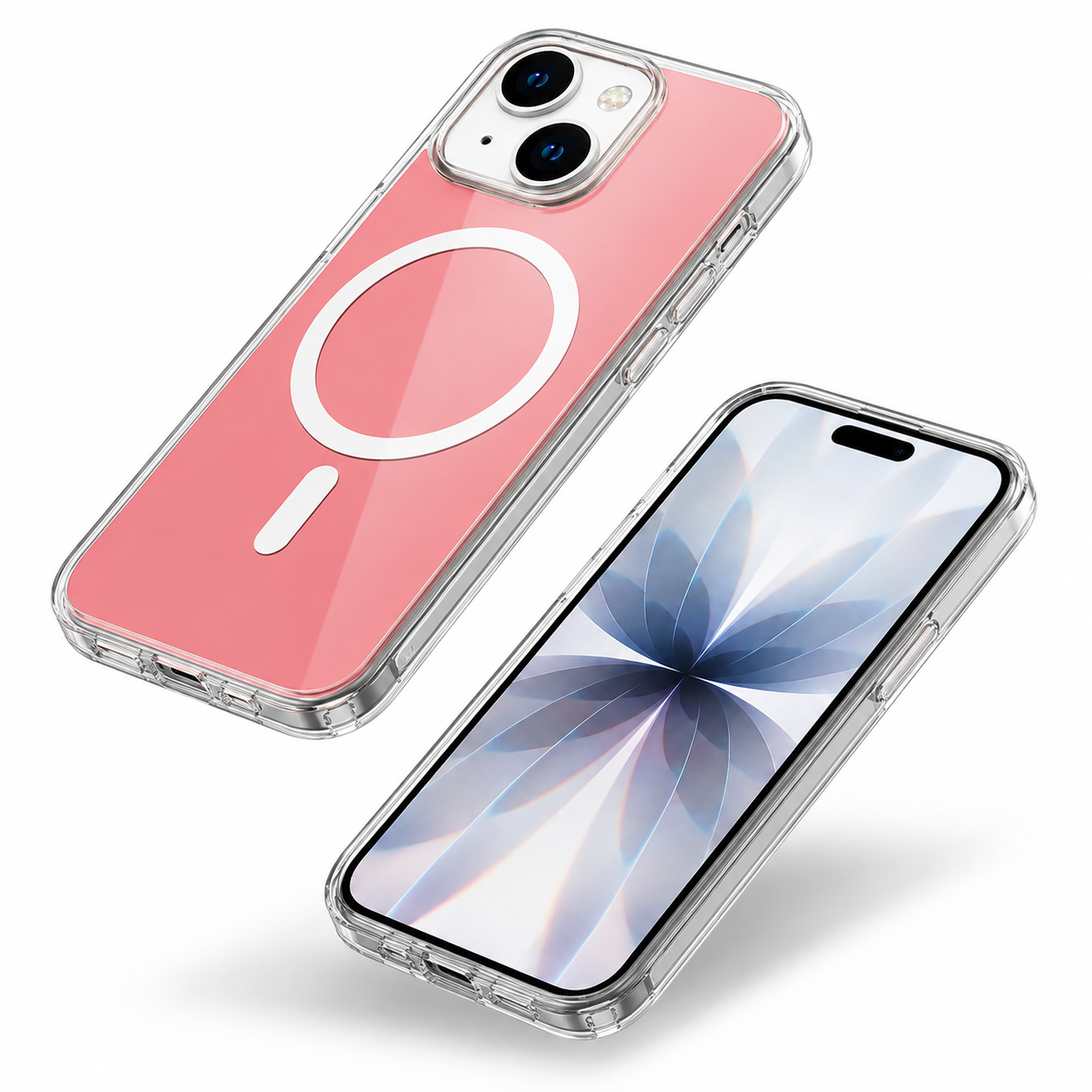 Apple iPhone 14 Airloop Frosted MagSafe Case with shockproof protection and magnetic charging support