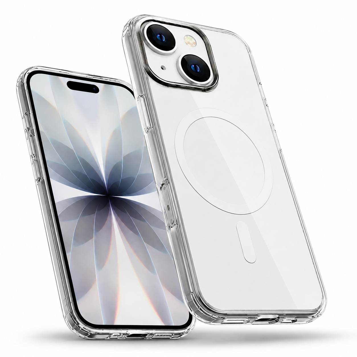 Apple iPhone 13 Airloop Frosted MagSafe Case with shockproof protection and magnetic charging support