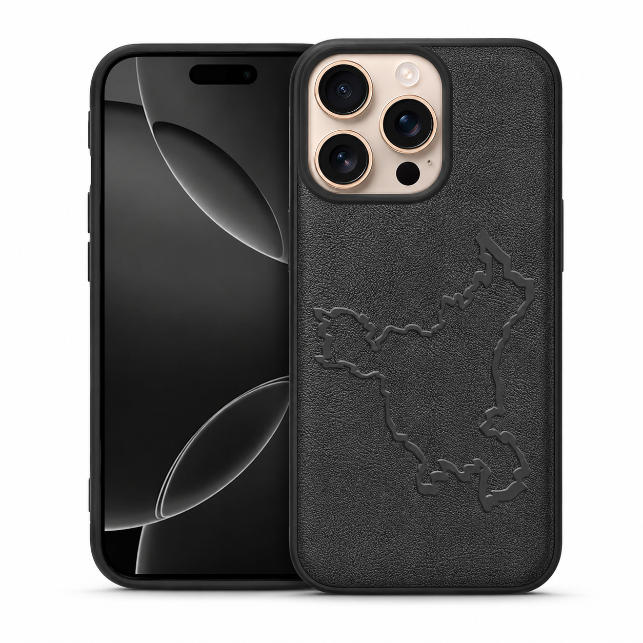 Black HRY Crafted Case for Apple iPhone 16 Pro Max
