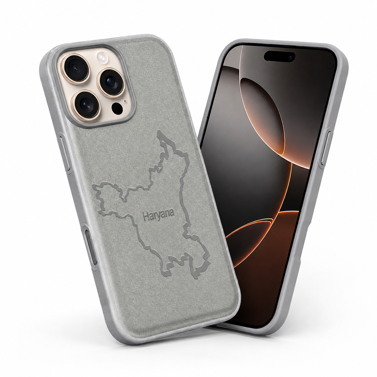 HRY Grey Protective Cover for Apple iPhone 16 Pro Max

