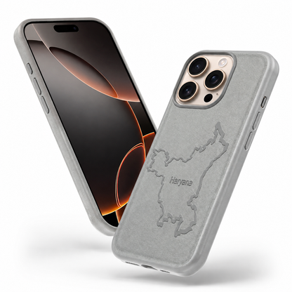 Apple iPhone 16 Pro Max Grey HRY Crafted Protective Case
