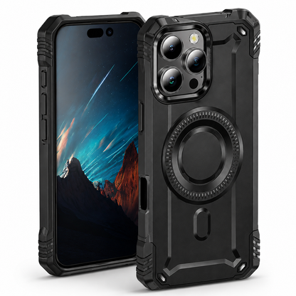 Fuse Edge Black Magsafe Case for Apple iPhone 16 Pro Max side view
