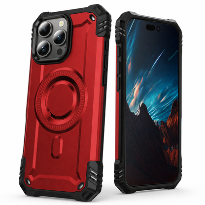 Fuse Edge MagSafe Case for Apple iPhone 14 Pro Max - Red - angled product view