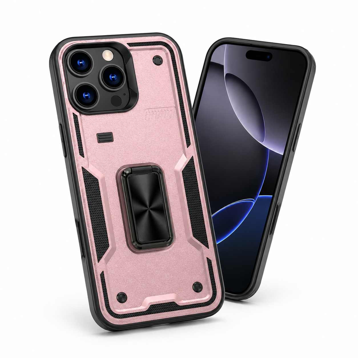 Apple iPhone 16 Pro Max Rose Gold Adventure Ring protective case
