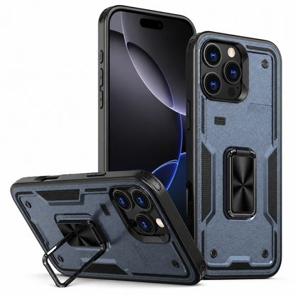 Blue Adventure Ring Case for Apple iPhone 16 Pro Max back view
