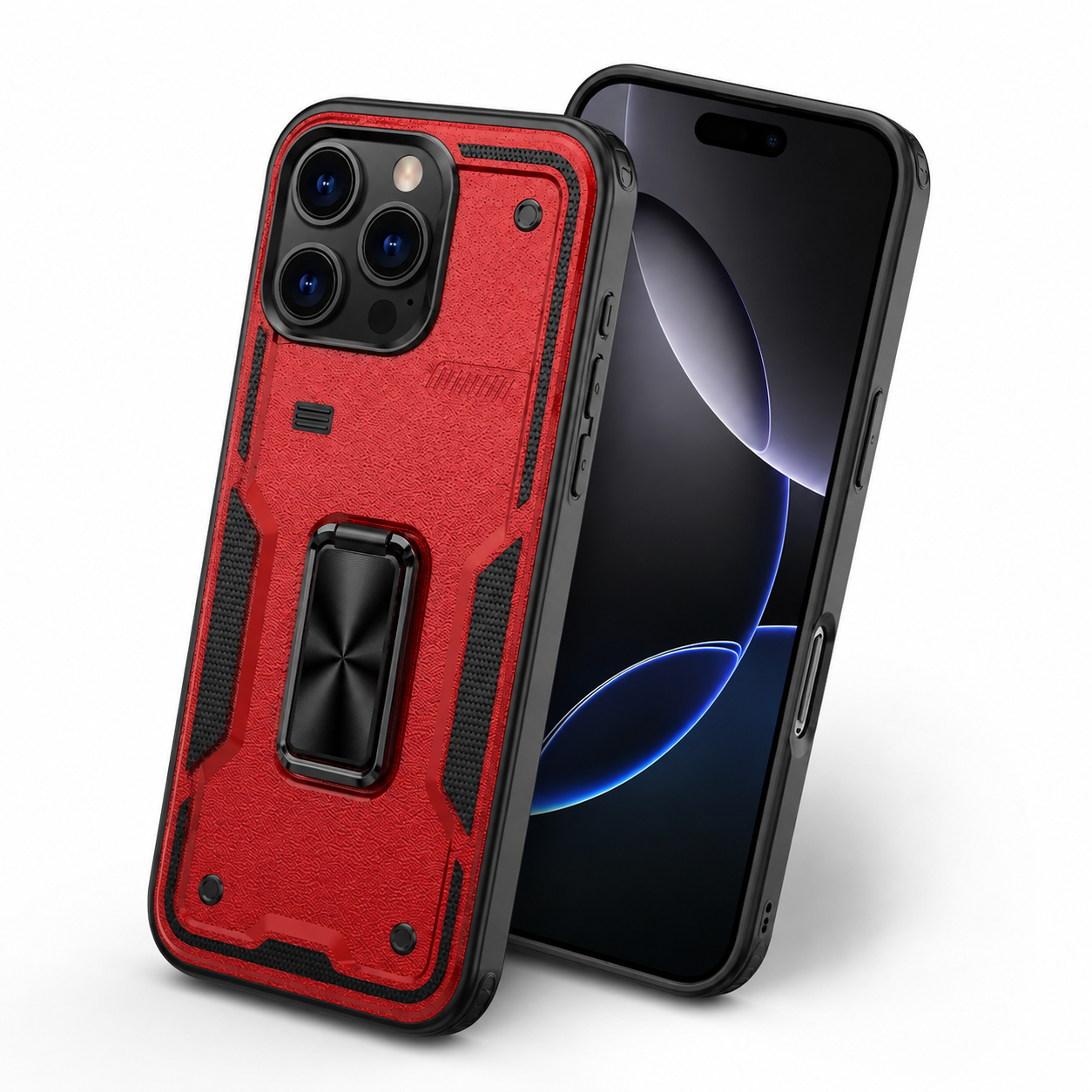 Adventure Ring Red Case for Apple iPhone 16 Pro Max side view
