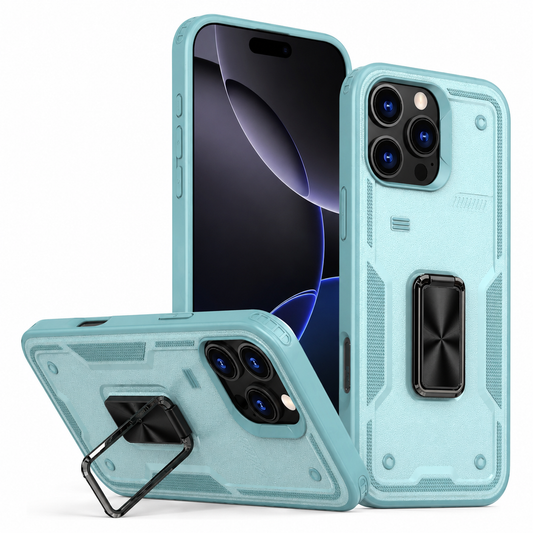 Teal Adventure Ring Case for Apple iPhone 16 Pro Max back view
