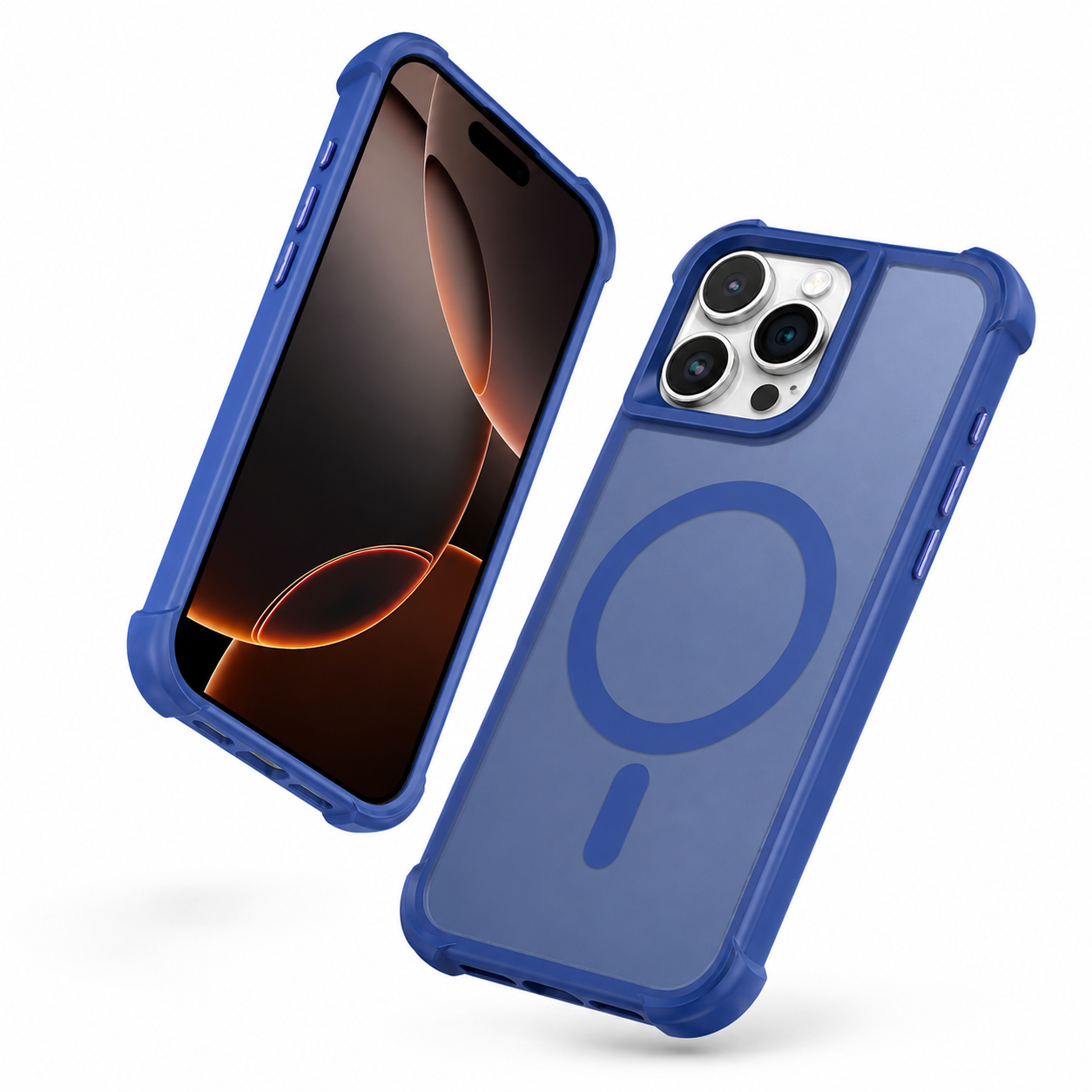 Protective Apex MagSafe Cover for iPhone 16 Pro Max Blue
