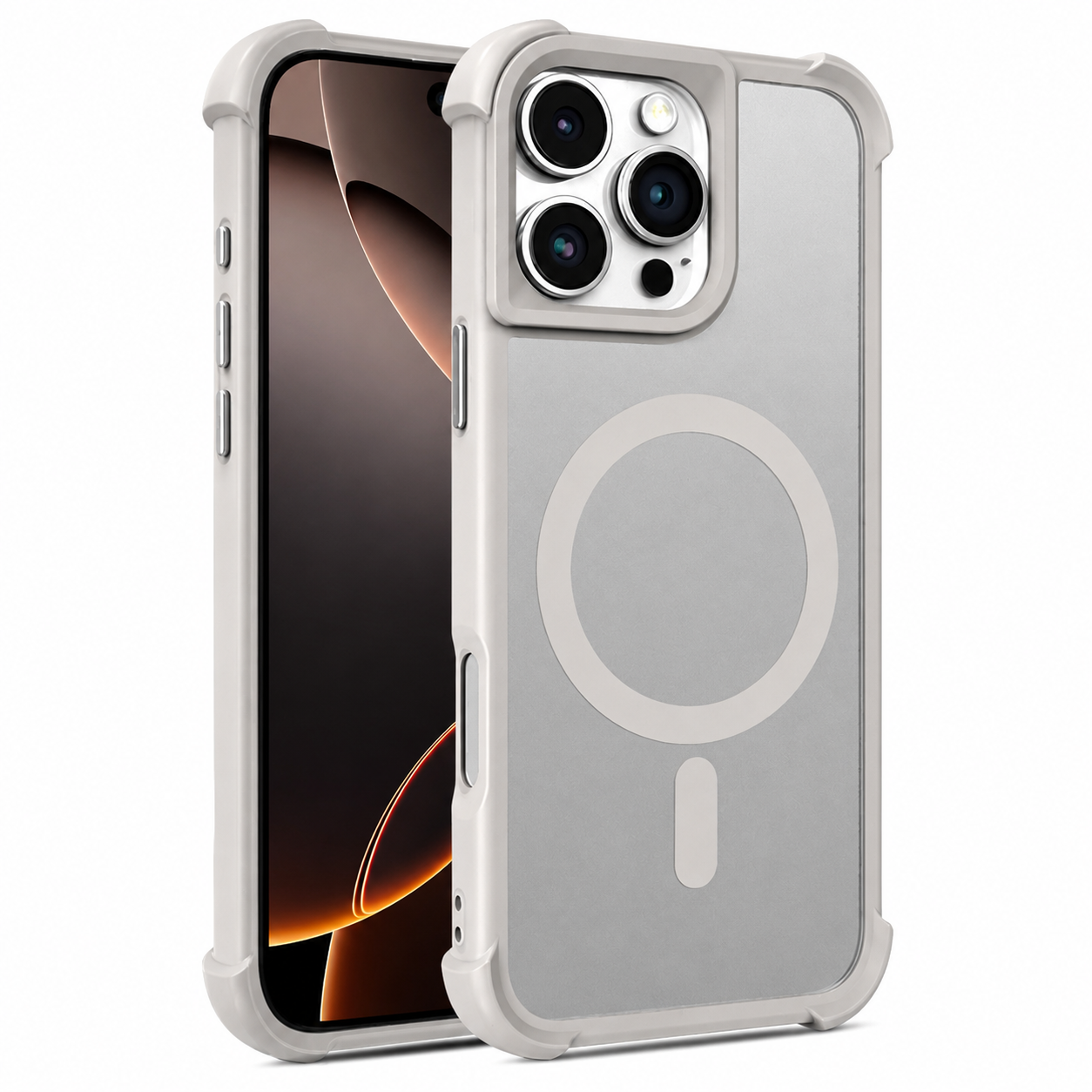 Grey Apex MagSafe Case for Apple iPhone 16 Pro Max
