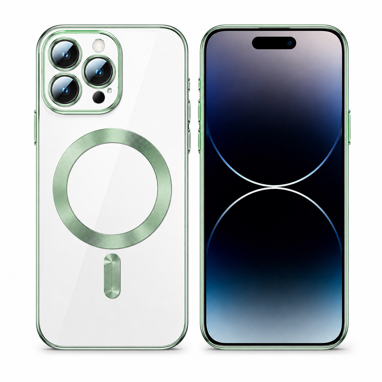 Titanium Matte MagSafe Case for Apple iPhone 16 Pro Max - Green