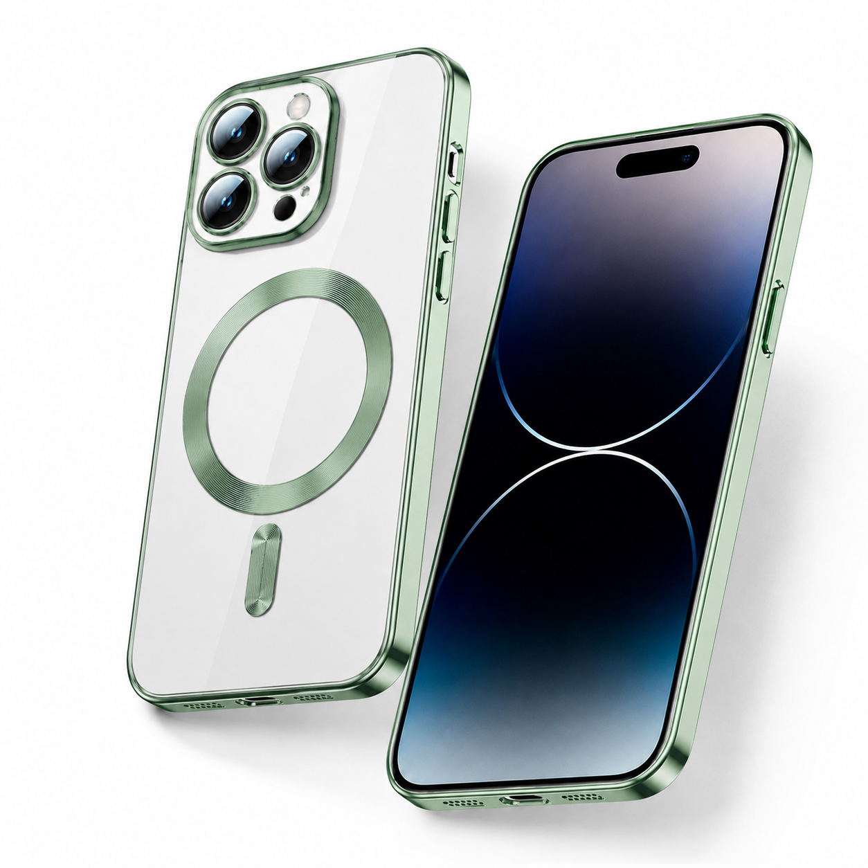 Titanium Matte MagSafe Case for Apple iPhone 16 Pro Max - Green