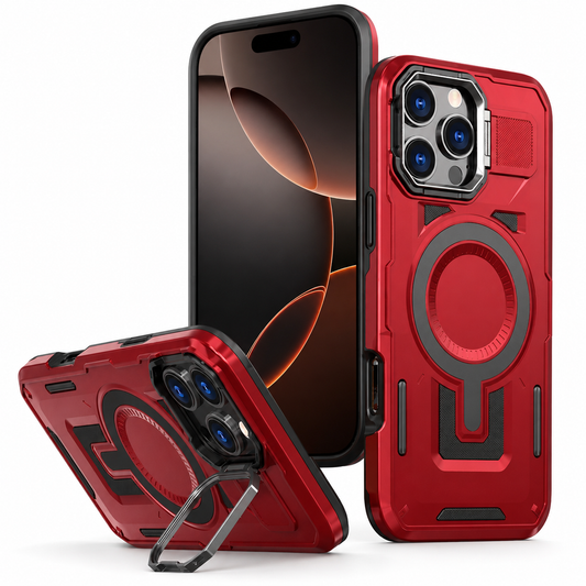 Red Shield Mate Case for Apple iPhone 16 Pro Max
