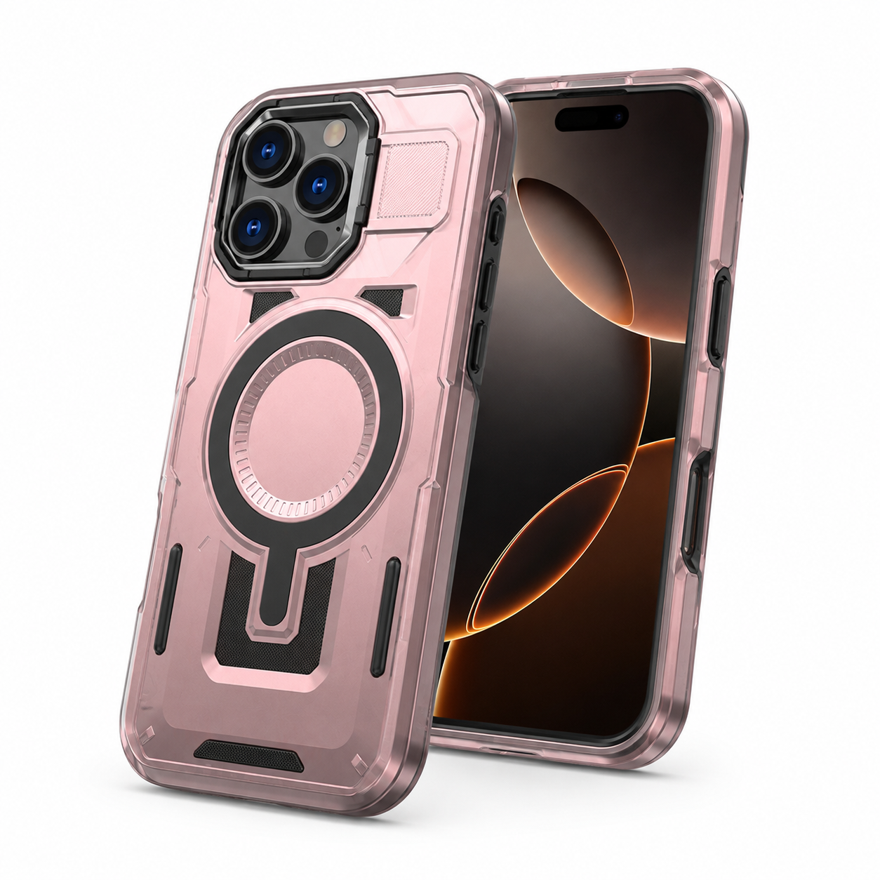 Apple iPhone 16 Pro Max Rose Gold Shield Mate Protective Case
