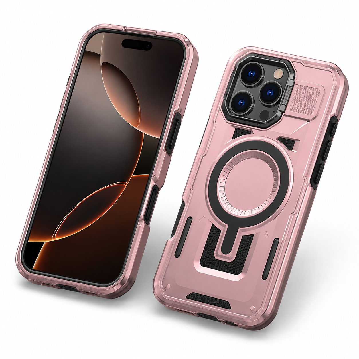 Premium Rose Gold Phone Case for Apple iPhone 16 Pro Max
