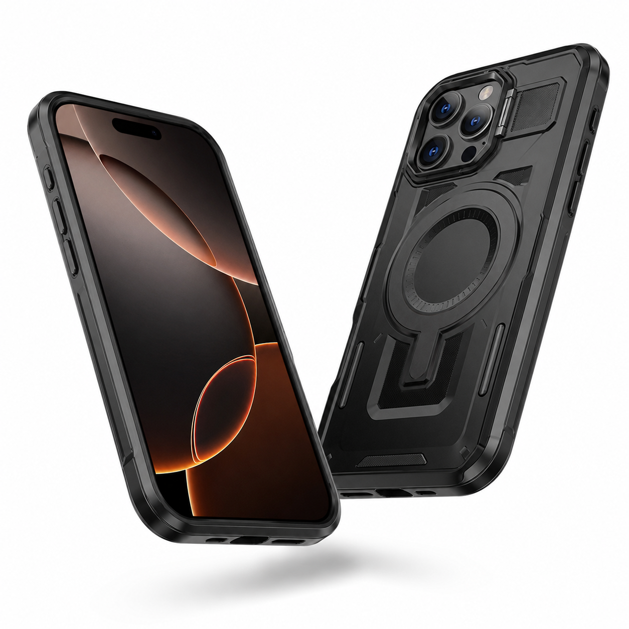 Durable Shield Mate Case for iPhone 16 Pro Max Black