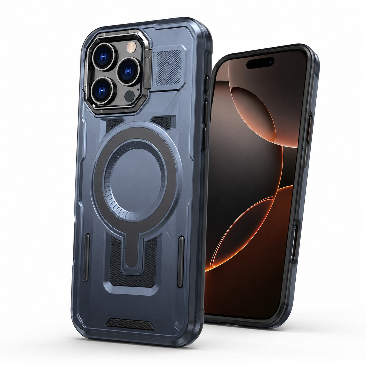 Apple iPhone 16 Pro Max Navy Shield Mate Protective Case
