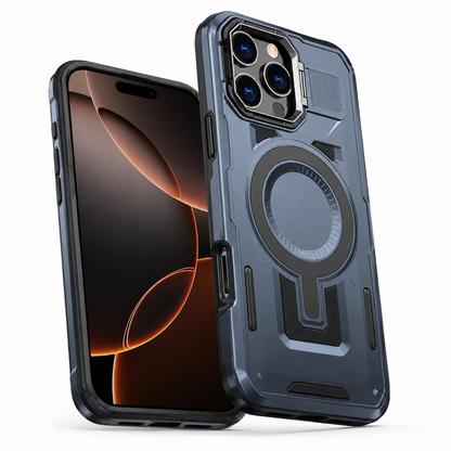 Navy Protective Shield Mate Cover for iPhone 16 Pro Max
