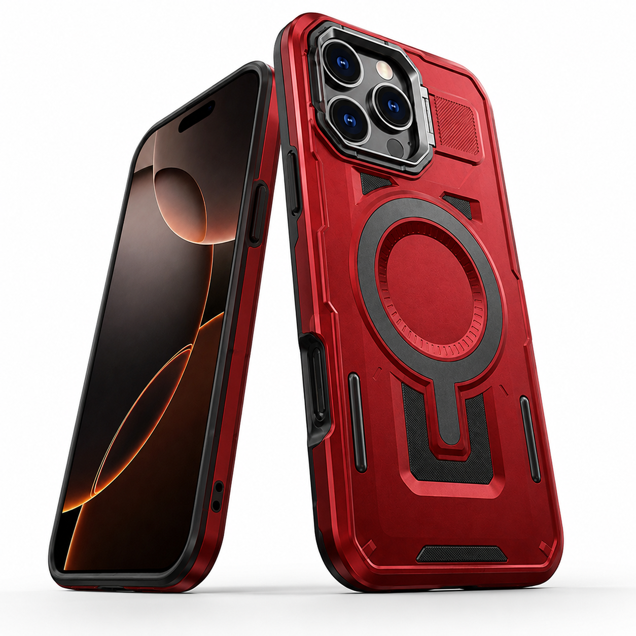 Premium Red Phone Case for Apple iPhone 16 Pro Max
