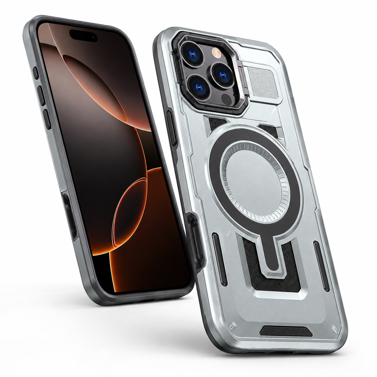 Premium White Phone Case for Apple iPhone 16 Pro Max