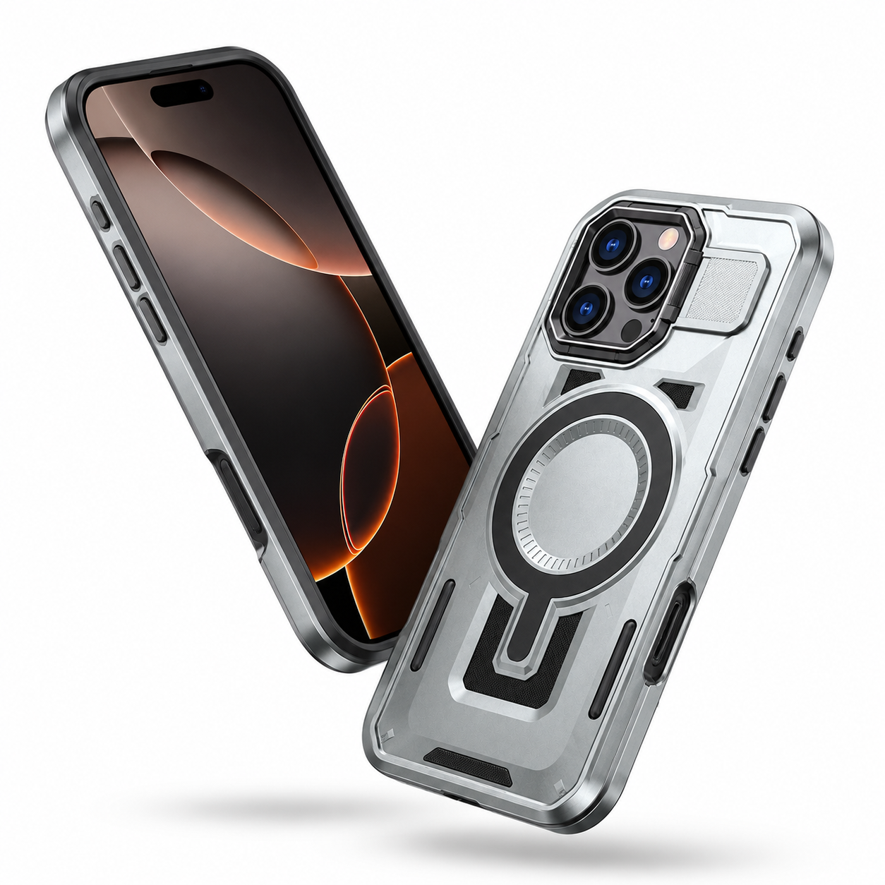Shield Mate Shockproof Protective Case for Apple iPhone 16 Pro Max - White