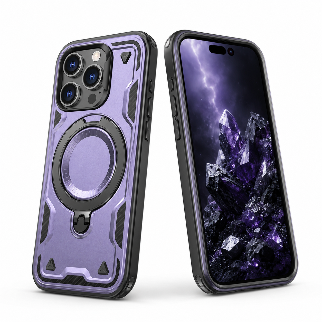 Sparta MagSafe Ring Case for Apple iPhone 16 Pro Max - Purple