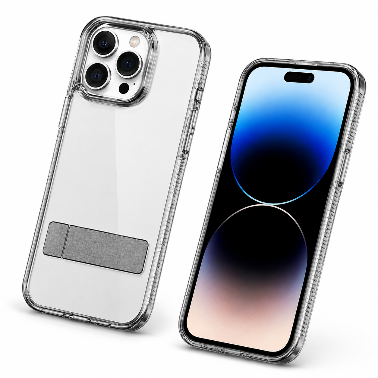 3-Angle Metal Stand Case for Apple iPhone 16 Pro Max - Black