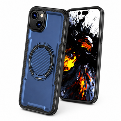 MagSafe Covert Shockproof Case for Apple iPhone 15 - Navy