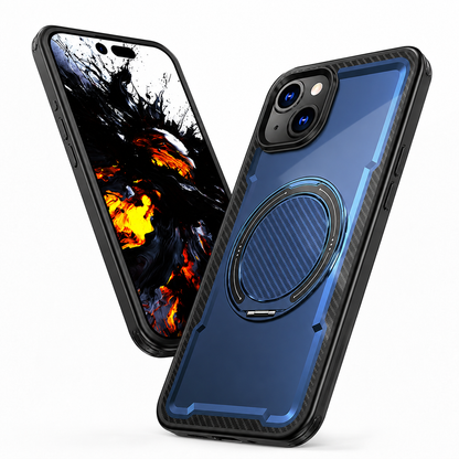 MagSafe Covert Shockproof Case for Apple iPhone 15 - Navy