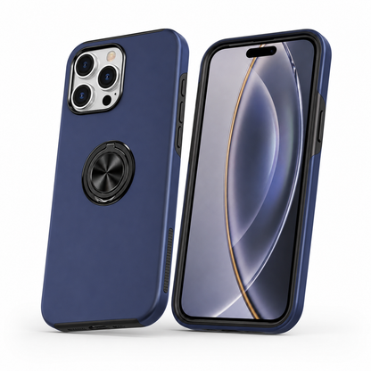 Swirl Ring Grip Case for Apple iPhone 16 Pro Max - Navy