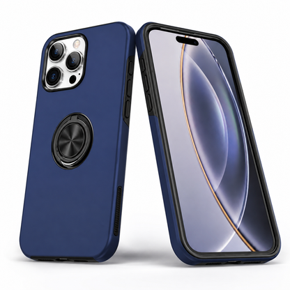 Swirl Ring Grip Case for Apple iPhone 16 Pro Max - Navy