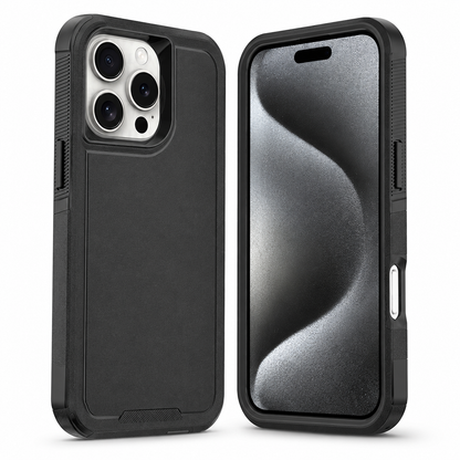 Matte Slim Protective Case for Apple iPhone 16 Pro Max - Black