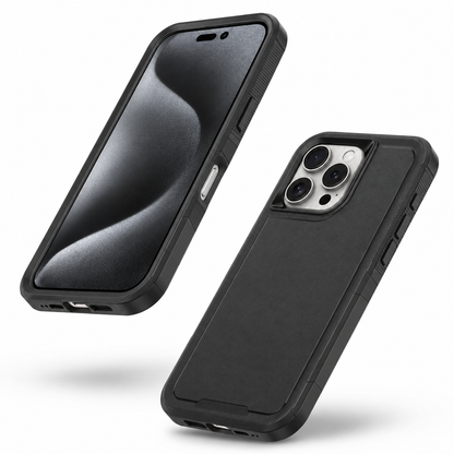 Matte Slim Protective Case for Apple iPhone 16 Pro Max - Black
