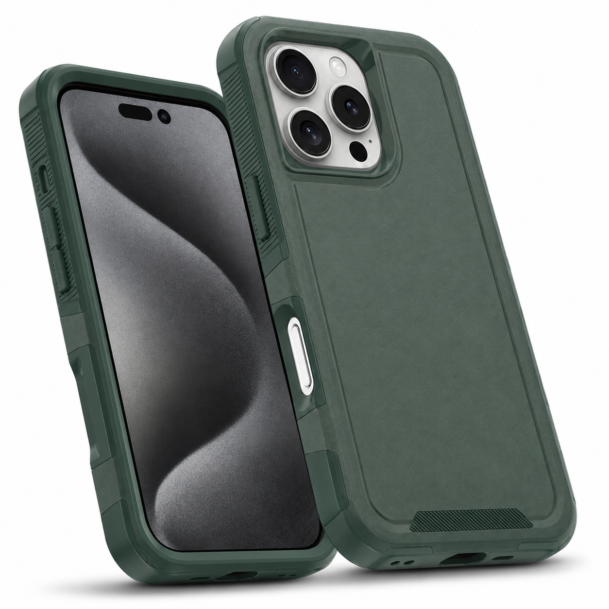 Comm Lite Slim Protective Case for Apple iPhone 16 Pro Max - Midnight Green
